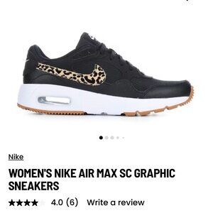 Women’s Nike air max cheetah print size 6